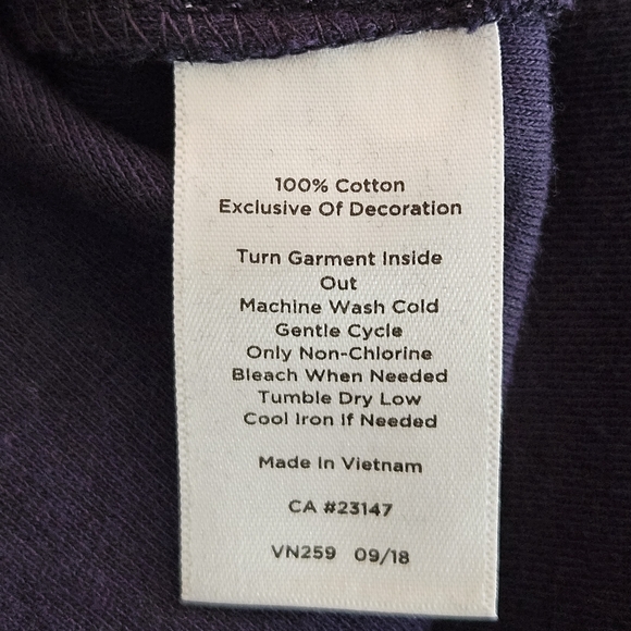 NEW! Talbots Navy Blue 3/4 V-Neck Dress Size S - Picture 4 of 6